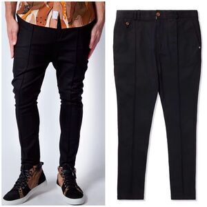 I Love Ugly Ralph Seamed Pants in Black Size M Medium